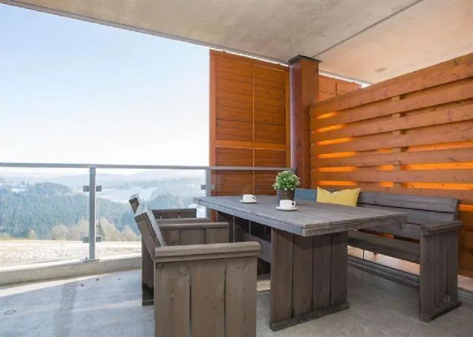 Panoramablick Postwiese Appartement Winterberg